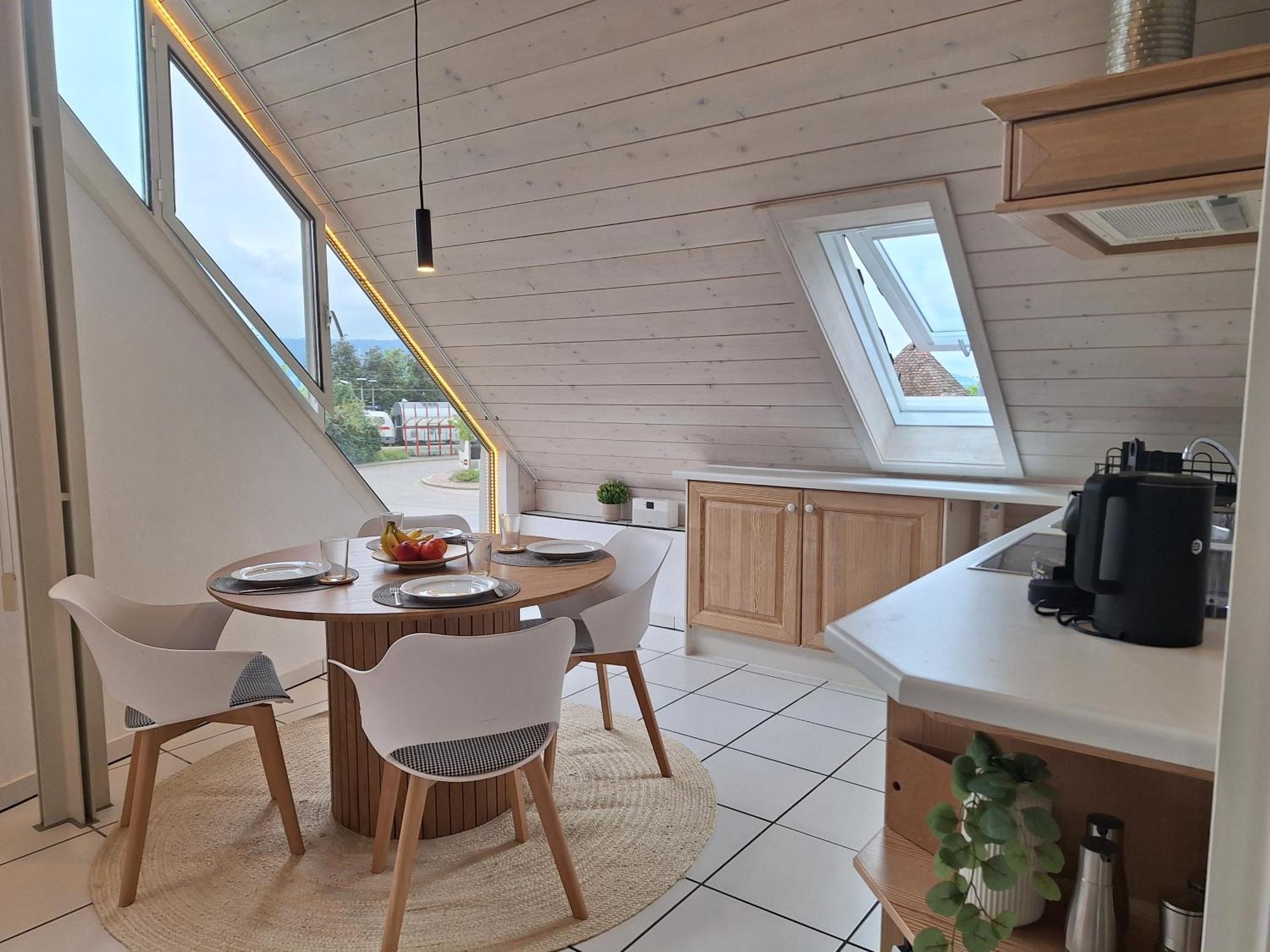 Ferienwohnung Ueberblick ราดอล์ฟเซลล์ อัม โบเดนซี ภายนอก รูปภาพ